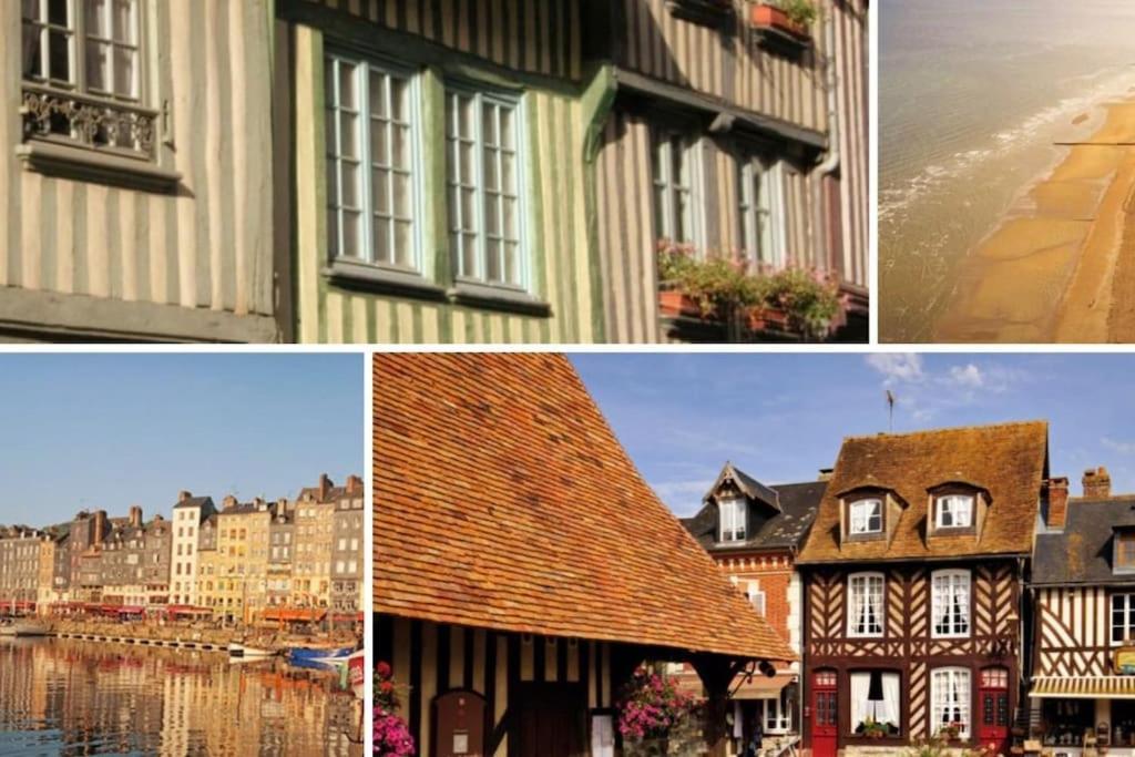 Maison A Colombages Pres De Deauville, Trouville Formentin Kültér fotó
